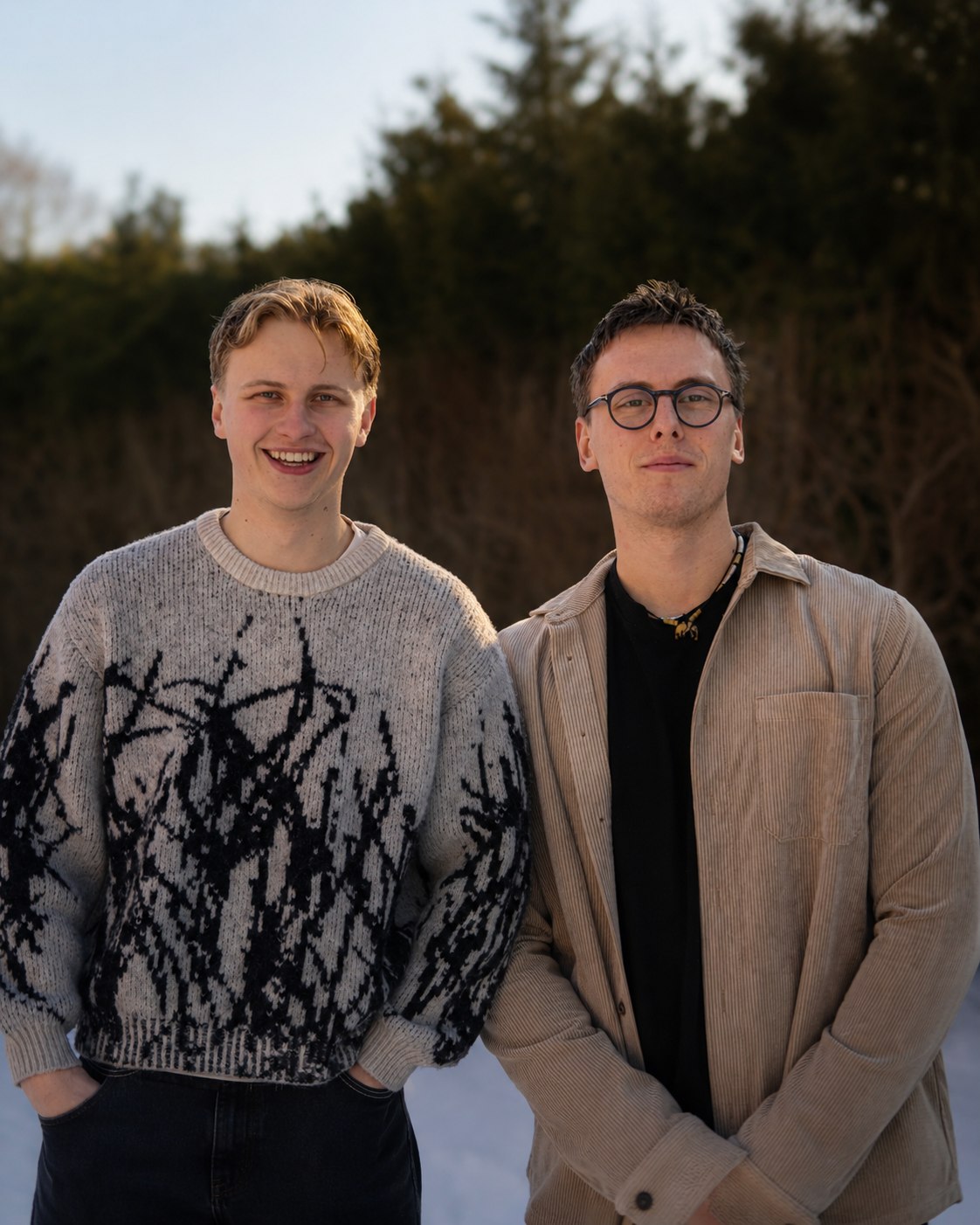 Lukas Aarup-Kristensen og Christoffer Hannibal, teamet bag Vision Films